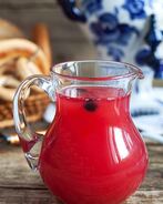 Кисель из вишни, клубники и черноплодной рябины в мультиварке