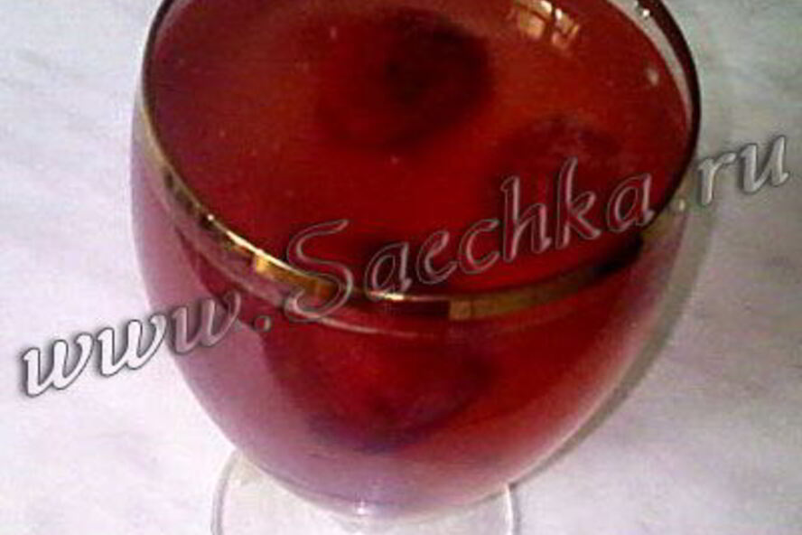 Рецепт киселя из замороженной клубники