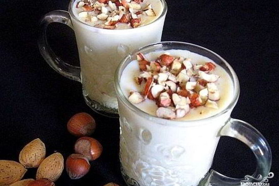 Рецепт киселя молочного