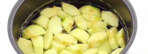 кисель с яблоками и тыквой. Шаг 6