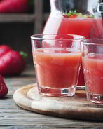 Клубничный кисель