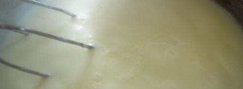 молочный кисель с клубничным конфитюром. Шаг 5