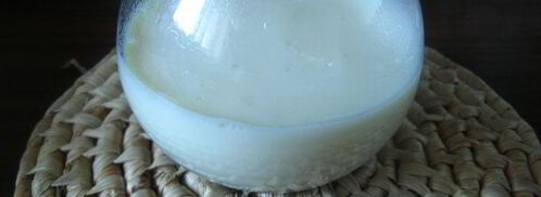 молочный кисель с клубничным конфитюром. Шаг 7