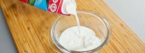 молочный кисель с ванилью. Шаг 3