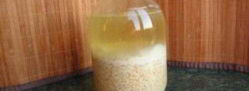 овсяный кисель на кефире. Шаг 3