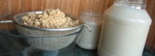 овсяный кисель на кефире. Шаг 4