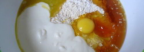 печенье в кокосовых опилках и облепиховый кисель. Шаг 6