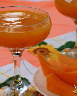 Тыквенный кисель с курагой