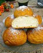 Булочки с кофейной корочкой