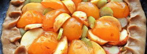 галета по-летнему на кофейном тесте. Шаг 16