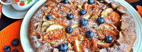 галета по-летнему на кофейном тесте. Шаг 18