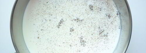 горячий шоколад со вкусом ванили и кофе. Шаг 3