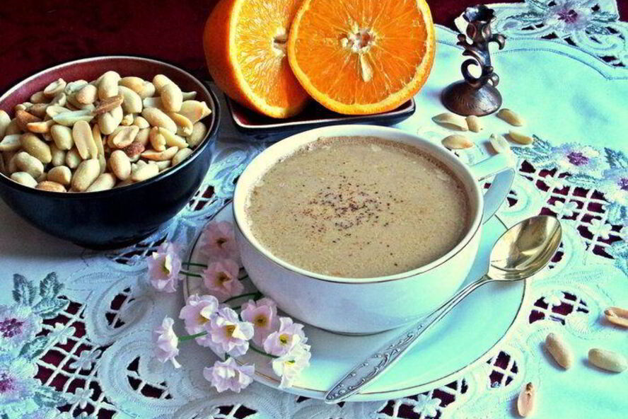 Рецепт карамельно-орехового кофе