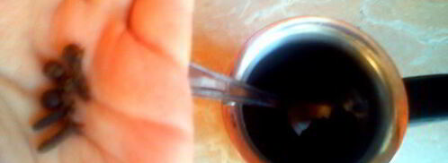 кофе глубина чувств. Шаг 3