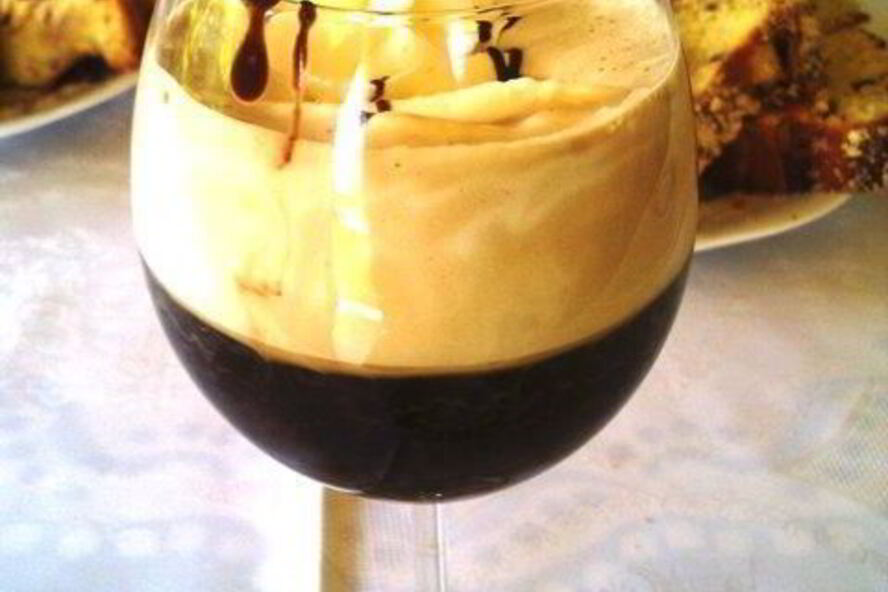 Рецепт кофе гляссе