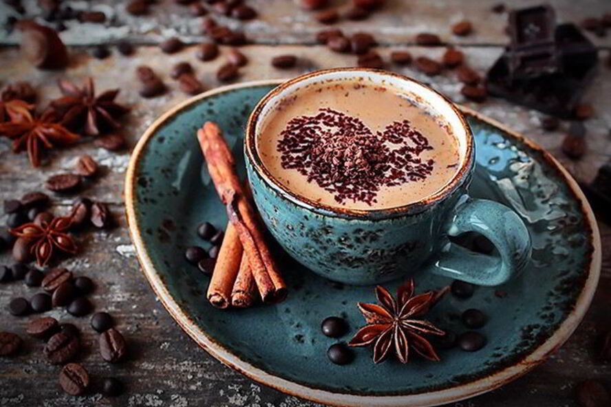 Рецепт кофе с чипотле и горьким шоколадом