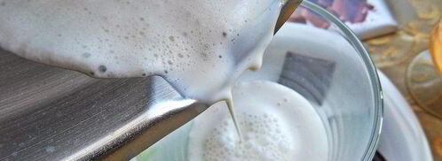 кофе с молоком и яичным ликером. Шаг 7