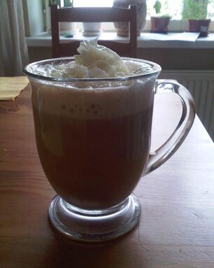 Пряный тыквенный латте