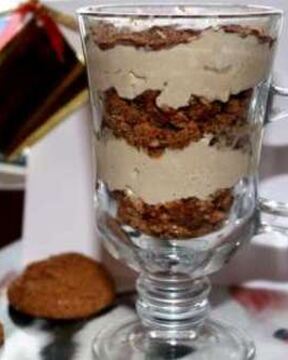 Творожное капучино с шоколадом