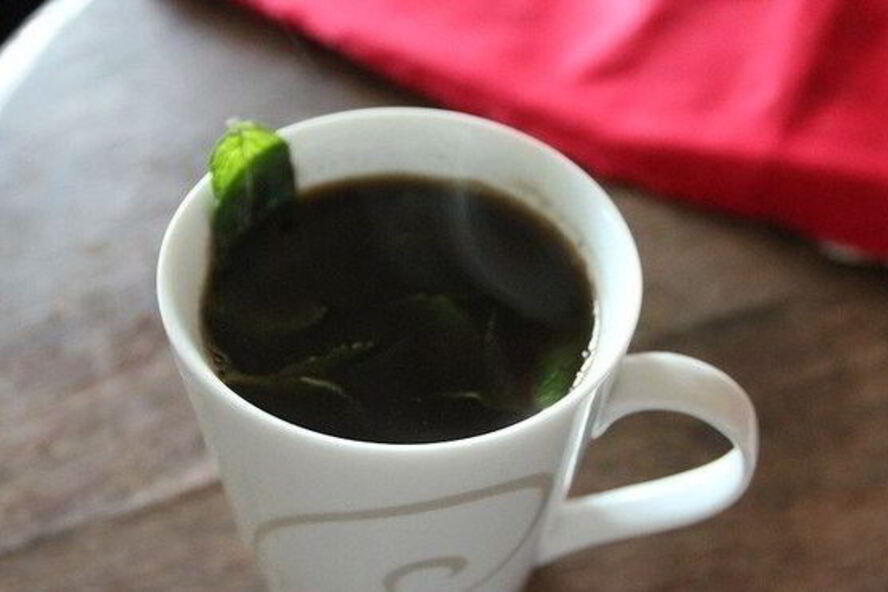 Рецепт ванильно-мятного кофе