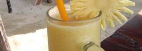 коктейль ананасовый шейк. Шаг 6