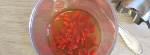 коктейль годжи. Шаг 5