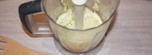 коктейль из киви и банана. Шаг 4