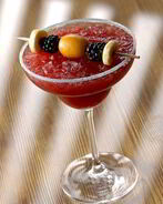 Ежевичный физ с джином