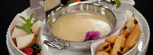 фондю из шоколада с лаймом и джином. Шаг 6