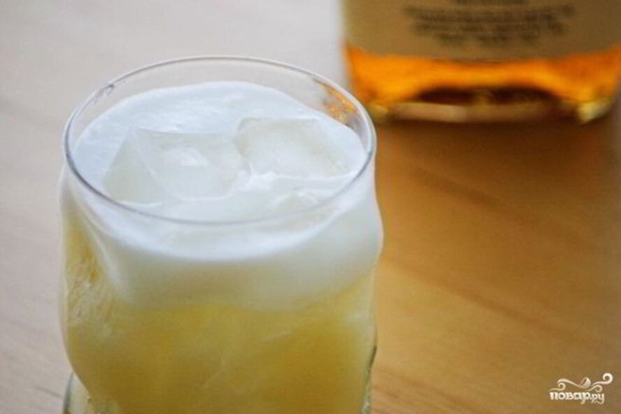 Рецепт коктейля со свежим яйцом