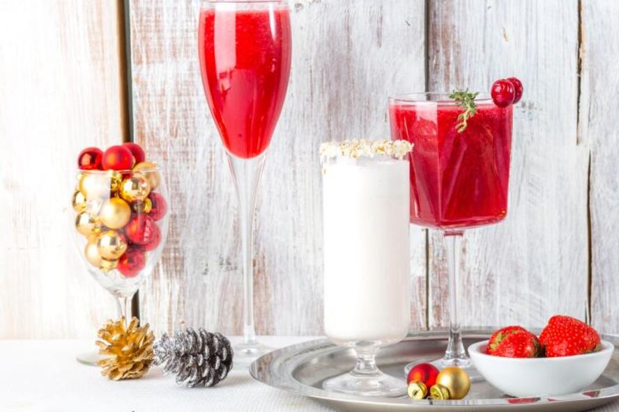 Рецепт праздничных коктейлей