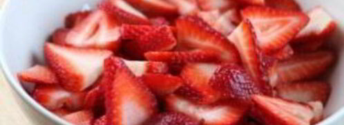 весенний клубничный коктейль. Шаг 3