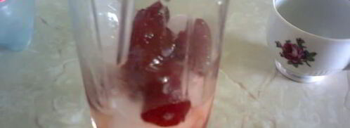 коктейль с вареньем. Шаг 4