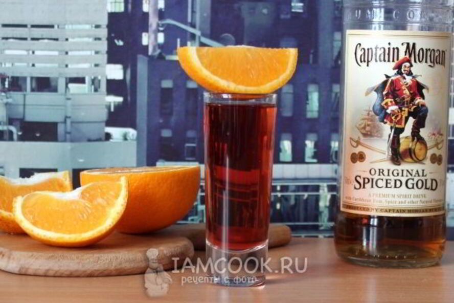 Рецепт коктейля с вишневым соком ромовый закат