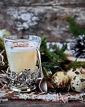 Рождественский коктейль Том и Джерри