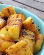 Ананас-гриль с текилой