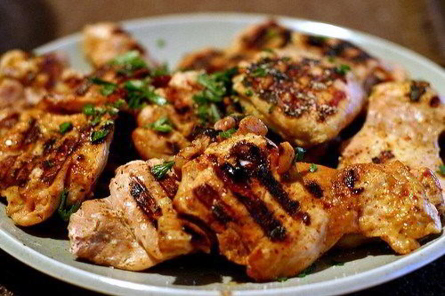 Рецепт курицы с лаймом и текилой