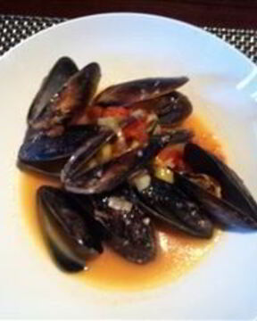 Мидии с текилой и лаймом