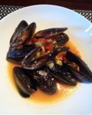 Мидии с текилой и лаймом