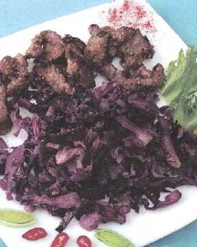 Краснокочанная капуста с вином по-скандинавски