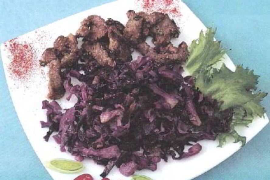 Рецепт краснокочанной капусты с вином по-скандинавски