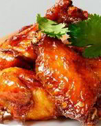 Курица в соевом соусе с вином и медом по-японски