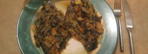 рыба в сливочном масле с вином и чесноком. Шаг 7