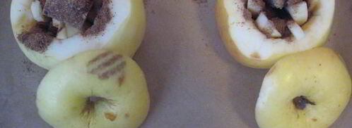 яблоко, запеченное с виски и корицей. Шаг 4