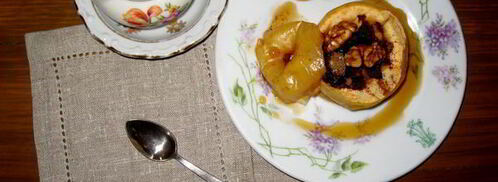 яблоко, запеченное с виски и корицей. Шаг 5