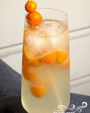 Коктейль с кумкватом