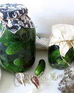 Огурцы квашеные с водкой