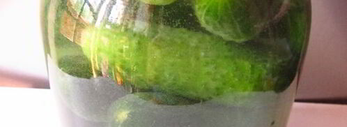 огурцы квашеные с водкой. Шаг 7