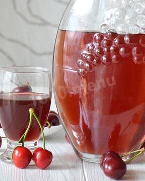 Вино из вишни с водкой