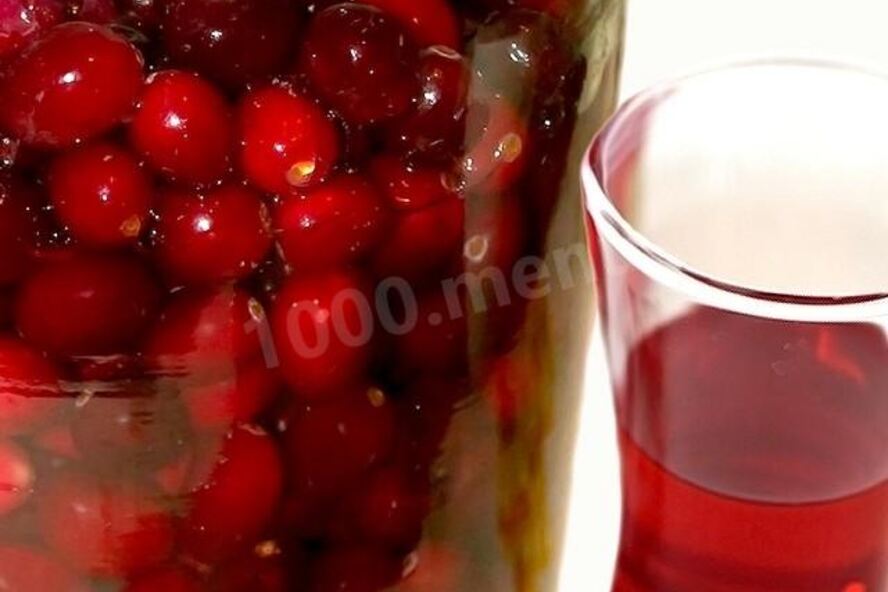 Рецепт водки на клюкве
